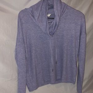Light weight purple sweatshirt